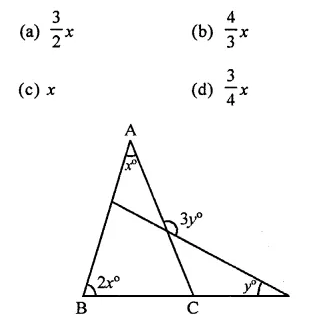 RD Sharma Class 9 Solutions Chapter 11 Co-ordinate Geometry MCQS Q19.1