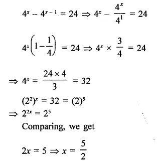 RD Sharma Class 9 Solutions Chapter 2 Exponents of Real Numbers MCQS Q28.2