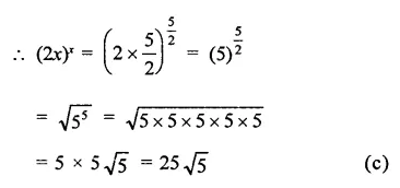 RD Sharma Class 9 Solutions Chapter 2 Exponents of Real Numbers MCQS Q28.3