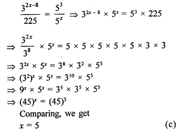 RD Sharma Class 9 Solutions Chapter 2 Exponents of Real Numbers MCQS Q30.2