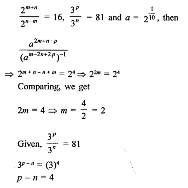 RD Sharma Class 9 Solutions Chapter 2 Exponents of Real Numbers MCQS Q35.2