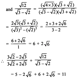 RD Sharma Class 9 Solutions Chapter 3 Rationalisation Ex 3.2 Q9.3