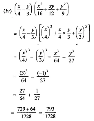 RD Sharma Class 9 Solutions Chapter 4 Algebraic Identities Ex 4.4 Q2.4