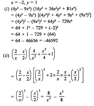 RD Sharma Class 9 Solutions Chapter 4 Algebraic Identities Ex 4.4 Q6.2