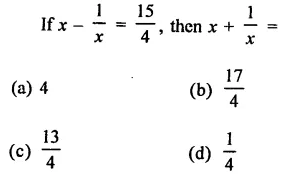 RD Sharma Class 9 Solutions Chapter 4 Algebraic Identities MCQS Q17.1