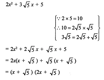 RD Sharma Class 9 Solutions Chapter 5 Factorisation of Algebraic Expressions Ex 5.1 Q32.1