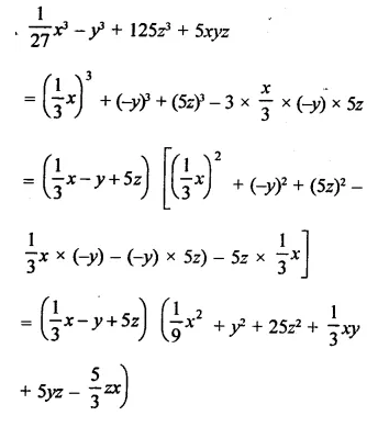 RD Sharma Class 9 Solutions Chapter 5 Factorisation of Algebraic Expressions Ex 5.4 Q4.2