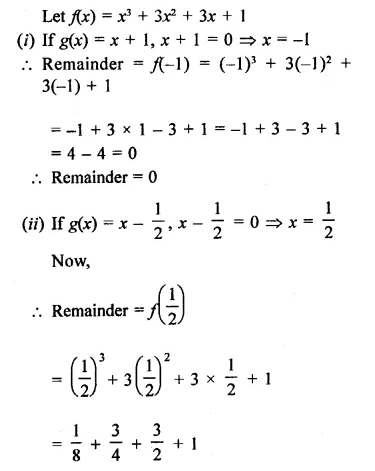 RD Sharma Class 9 Solutions Chapter 6 Factorisation of Polynomials Ex 6.3 Q11.2