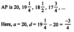 RS Aggarwal Class 10 Solutions Chapter 11 Arithmetic Progressions Ex 11A 15