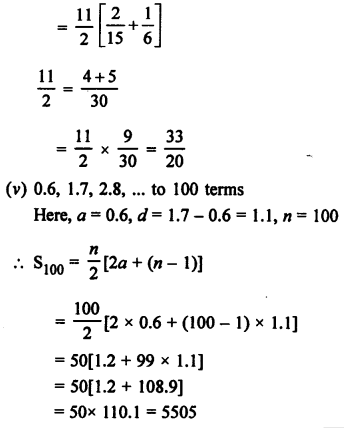 RS Aggarwal Class 10 Solutions Chapter 11 Arithmetic Progressions Ex 11C 4