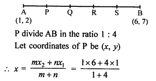 RS Aggarwal Class 10 Solutions Chapter 16 Co-ordinate Geometry Ex 16B 6