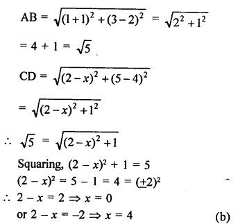 RS Aggarwal Class 10 Solutions Chapter 16 Co-ordinate Geometry MCQS 6