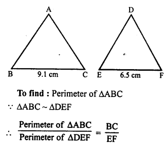 RS Aggarwal Class 10 Solutions Chapter 4 Triangles Ex 4B 7