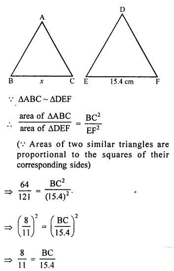 RS Aggarwal Class 10 Solutions Chapter 4 Triangles Ex 4C 1