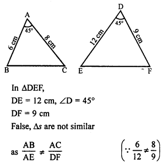 RS Aggarwal Class 10 Solutions Chapter 4 Triangles Ex 4E 26