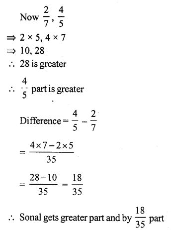 RS Aggarwal Class 7 Solutions Chapter 2 Fractions Ex 2A 9