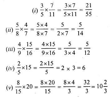 RS Aggarwal Class 7 Solutions Chapter 2 Fractions Ex 2B 1