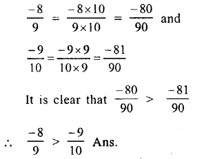 RS Aggarwal Class 8 Solutions Chapter 1 Rational Numbers Ex 1A 19