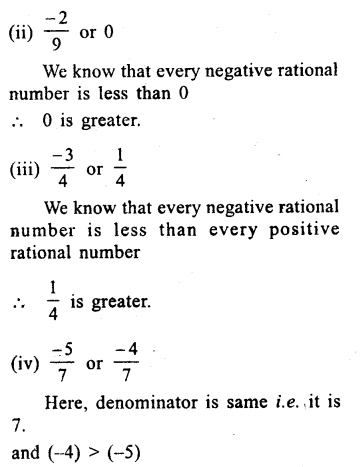 RS Aggarwal Class 8 Solutions Chapter 1 Rational Numbers Ex 1A 7
