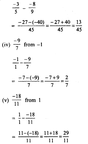 RS Aggarwal Class 8 Solutions Chapter 1 Rational Numbers Ex 1C 18