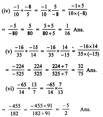 RS Aggarwal Class 8 Solutions Chapter 1 Rational Numbers Ex 1E Q1.2