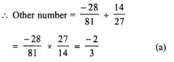 RS Aggarwal Class 8 Solutions Chapter 1 Rational Numbers Ex 1H Q12.1