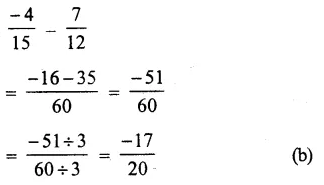 RS Aggarwal Class 8 Solutions Chapter 1 Rational Numbers Ex 1H Q6.1