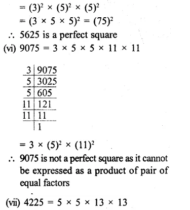 RS Aggarwal Class 8 Solutions Chapter 3 Squares and Square Roots Ex 3A Q1.4