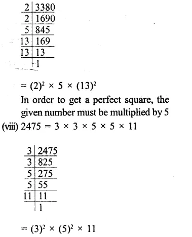 RS Aggarwal Class 8 Solutions Chapter 3 Squares and Square Roots Ex 3A Q3.5