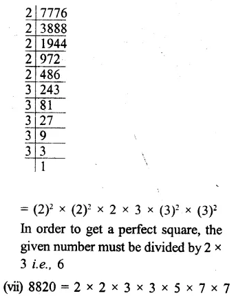 RS Aggarwal Class 8 Solutions Chapter 3 Squares and Square Roots Ex 3A Q4.4