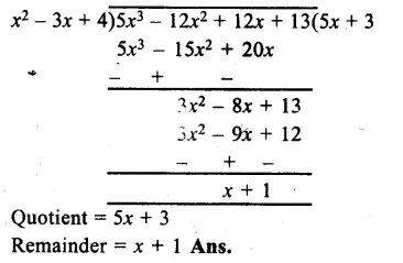 RS Aggarwal Class 8 Solutions Chapter 6 Operations on Algebraic Expressions Ex 6C 13.1