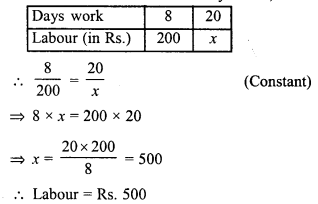 RD Sharma Class 8 Solutions Chapter 10 Direct and Inverse variations Ex 10.1 25