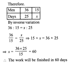 RD Sharma Class 8 Solutions Chapter 10 Direct and Inverse variations Ex 10.2 14
