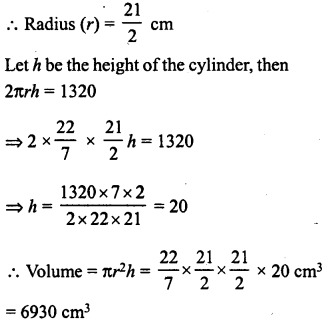 RD Sharma Class 8 Solutions Chapter 22 Mensuration III Ex 22.2 16