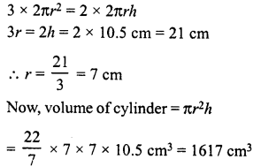 RD Sharma Class 8 Solutions Chapter 22 Mensuration III Ex 22.2 22