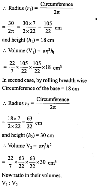 RD Sharma Class 8 Solutions Chapter 22 Mensuration III Ex 22.2 31