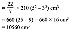RD Sharma Class 8 Solutions Chapter 22 Mensuration III Ex 22.2 5