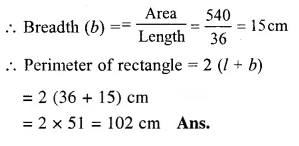 RS Aggarwal Class 6 Solutions Chapter 21 Concept of Perimeter and Area Ex 21D Q12.1