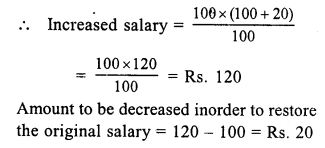 RS Aggarwal Class 7 Solutions Chapter 10 Percentage Ex 10B 15