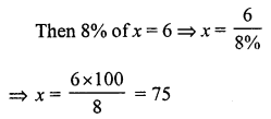RS Aggarwal Class 7 Solutions Chapter 10 Percentage Ex 10C 14