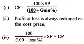 RS Aggarwal Class 7 Solutions Chapter 11 Profit and Loss CCE Test Paper 10