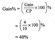 RS Aggarwal Class 7 Solutions Chapter 11 Profit and Loss CCE Test Paper 2