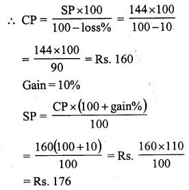 RS Aggarwal Class 7 Solutions Chapter 11 Profit and Loss Ex 11B 9