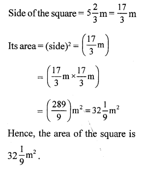 RS Aggarwal Class 7 Solutions Chapter 2 Fractions CCE Test Paper 11