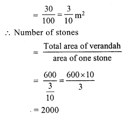 RS Aggarwal Class 7 Solutions Chapter 20 Mensuration Ex 20A 3