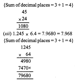 RS Aggarwal Class 7 Solutions Chapter 3 Decimals Ex 3C 8