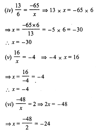 RS Aggarwal Class 7 Solutions Chapter 4 Rational Numbers Ex 4A 24