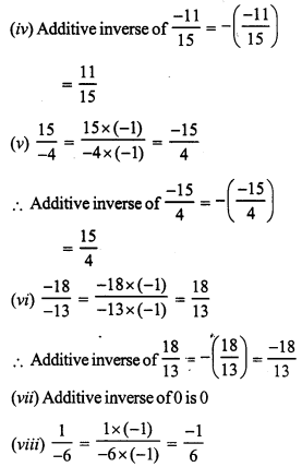 RS Aggarwal Class 7 Solutions Chapter 4 Rational Numbers Ex 4D 1