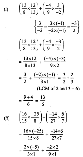 RS Aggarwal Class 7 Solutions Chapter 4 Rational Numbers Ex 4E 9