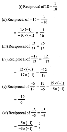 RS Aggarwal Class 7 Solutions Chapter 4 Rational Numbers Ex 4F 1